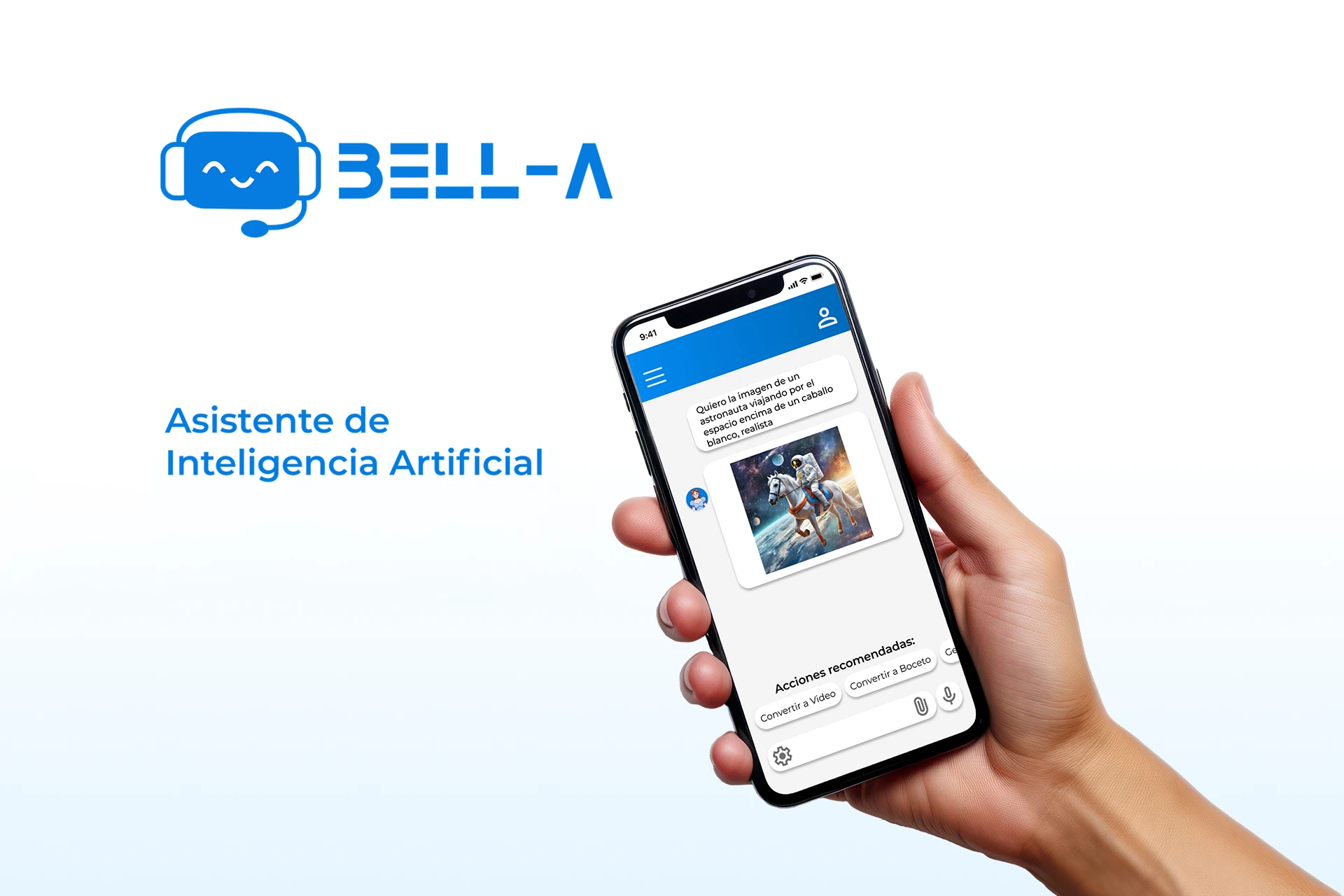 Imagen muestra de app Bel-IA